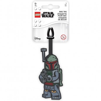 Бирка для багажа LEGO STAR WARS "BOBA FETT" 52220L