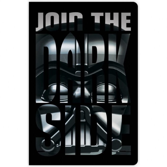Книга для записей LEGO STAR WARS DARTH VADER (96 листов, линейка) Star Wars™ 52216L 1215366