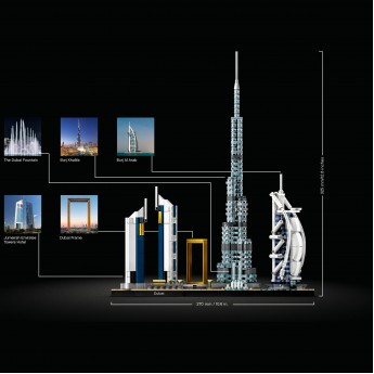 Конструктор LEGO ARCHITECTURE "ДУБАЙ" 21052