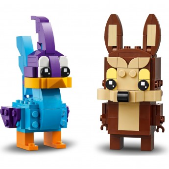 Конструктор LEGO BRICK HEADZ Сувенирный набор "ROAD RUNNER И WILE E.COYOTE" 40559