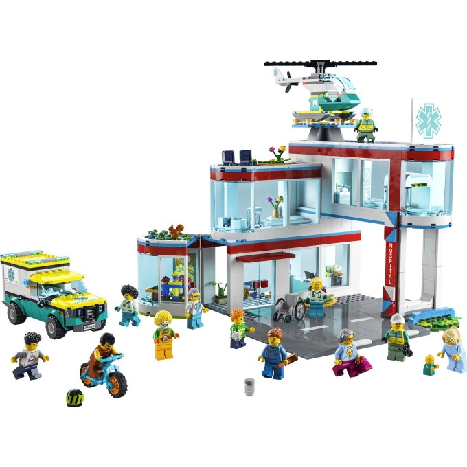 Конструктор LEGO CITY "БОЛЬНИЦА" City 60330