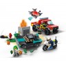 Конструктор LEGO CITY "ПОЖАРНАЯ БРИГАДА И ПОЛИЦЕЙСКАЯ ПОГОНЯ" City 60319 3719119