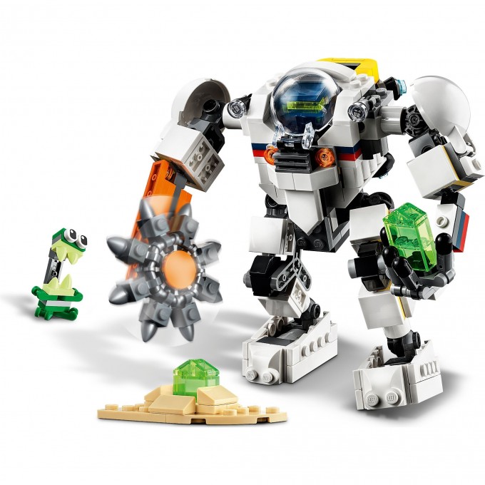 Конструктор LEGO CREATOR КОСМИЧЕСКИЙ РОБОТ ДЛЯ ГОРНЫХ РАБОТ 31115 3126634