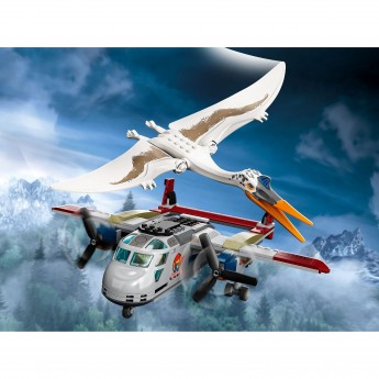 Конструктор LEGO JURASSIC WORLD™ "КЕТЦАЛЬКОАТЛЬ: НАПАДЕНИЕ НА САМОЛЁТ" 76947