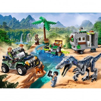 Конструктор LEGO JURASSIC WORLD™ "ПОЕДИНОК С БАРИОНИКСОМ: ОХОТА ЗА СОКРОВИЩАМИ" 75935