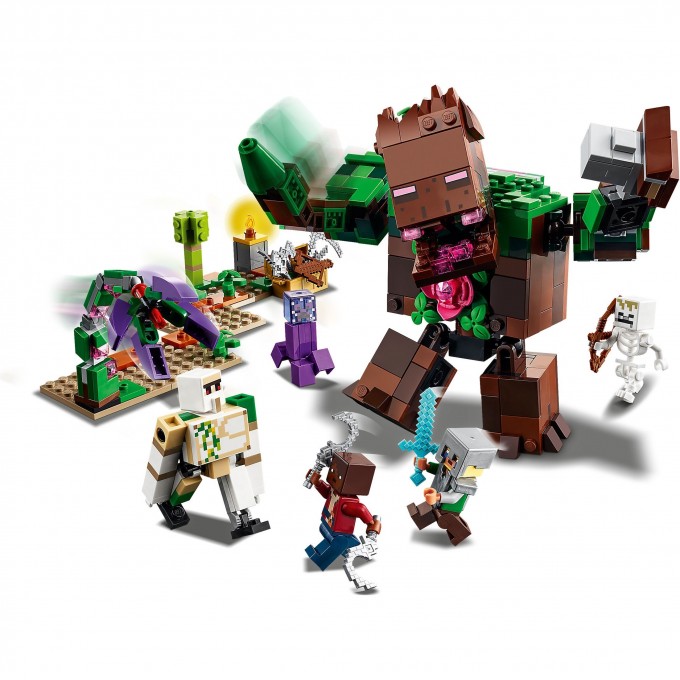 Конструктор LEGO MINECRAFT "МЕРЗОСТЬ ИЗ ДЖУНГЛЕЙ" Minecraft 21176 3416992