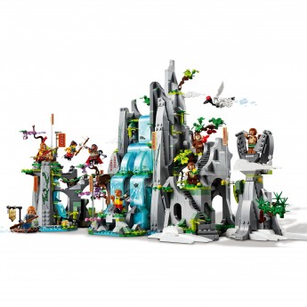 Конструктор LEGO MONKIE KID™ "ЛЕГЕНДАРНАЯ ЦВЕТОЧНО-ФРУКТОВАЯ ГОРА" 80024