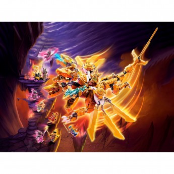 Конструктор LEGO NINJAGO «ЗОЛОТОЙ УЛЬТРАДРАКОН ЛЛОЙДА» Ninjago 71774
